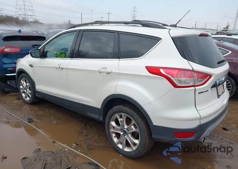 2013 Ford Escape Sel z USA, uszkodzony, nr VIN 1FMCU0HX1DUC22270